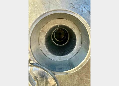 Cuve inox thermorégulée - Fond conique sur pied compartimenté