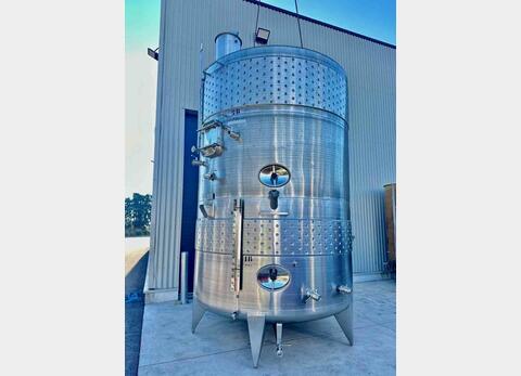 Cuve inox - Thermor&eacute;gul&eacute;e 94 + 104 = 198 HL (19 800 litres) DEFRANCESCHI