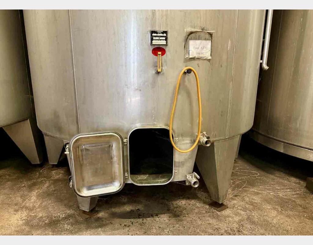 Cuve inox - Thermorégulée - Sur pieds