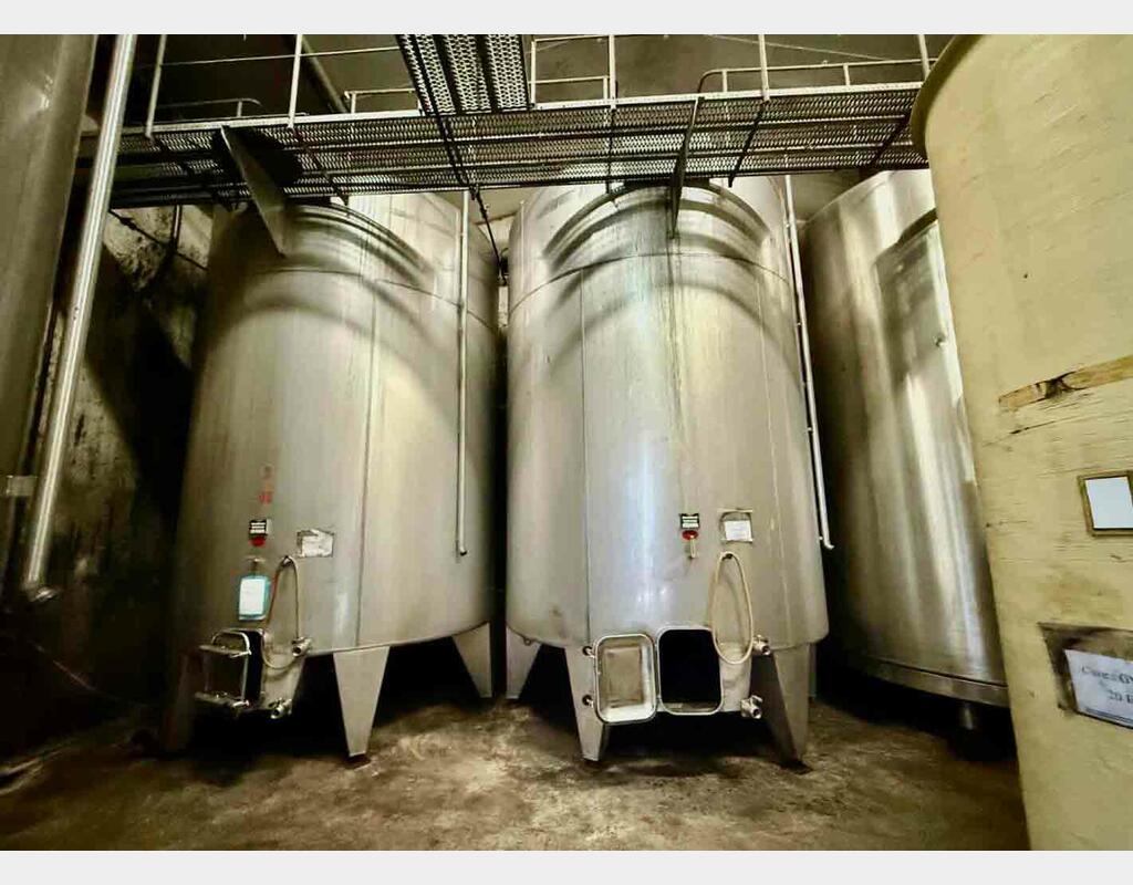 Ss tank - Temperature controlled 300 HL (30,000 litres) DABRIGEON