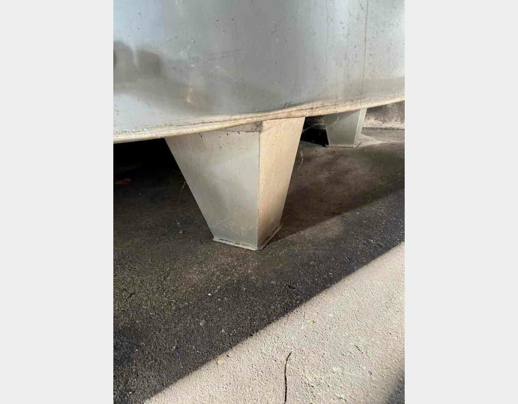 Cuve inox - Thermorégulée - Sur pieds