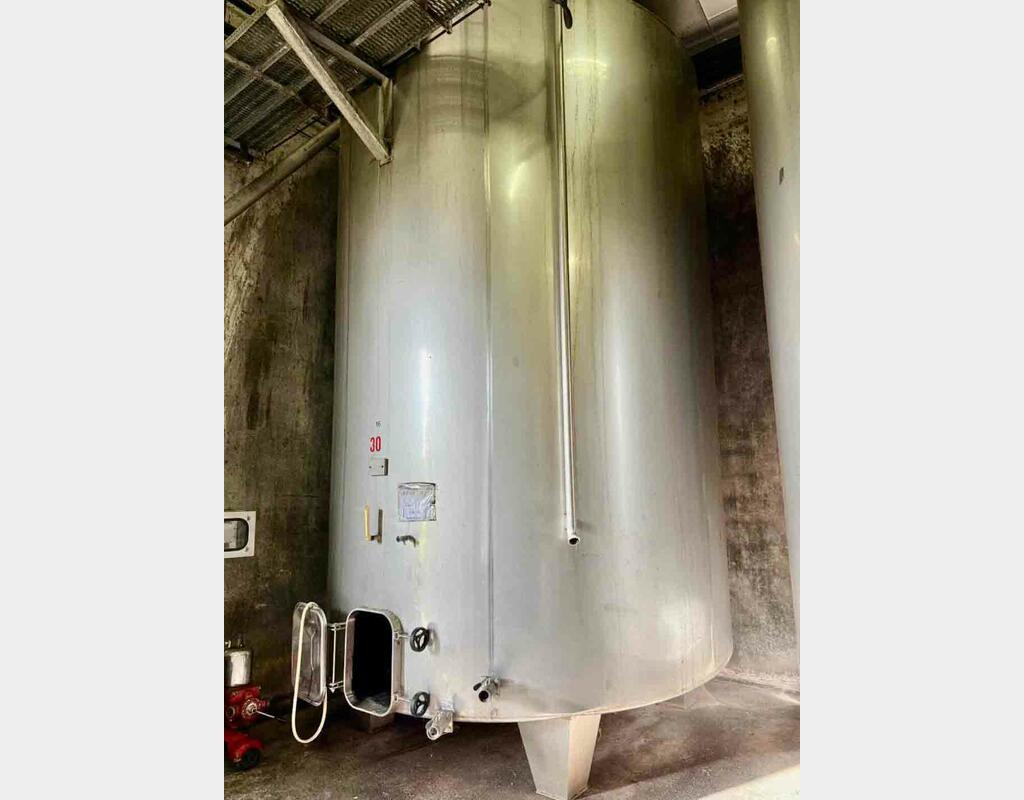 Cuve inox - Thermorégulée - Sur pieds