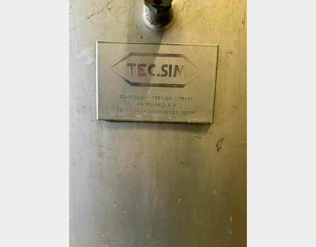 Cuve inox - Thermorégulée - Sur pieds