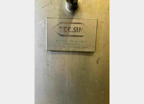 SS tank - Temperature controlled 300 HL (30,000 litres) TEC.SIM