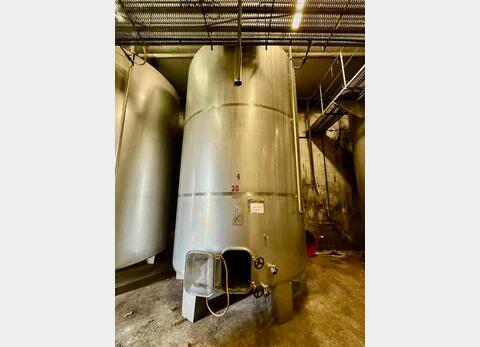 Cuve inox - Thermorégulée - Sur pieds