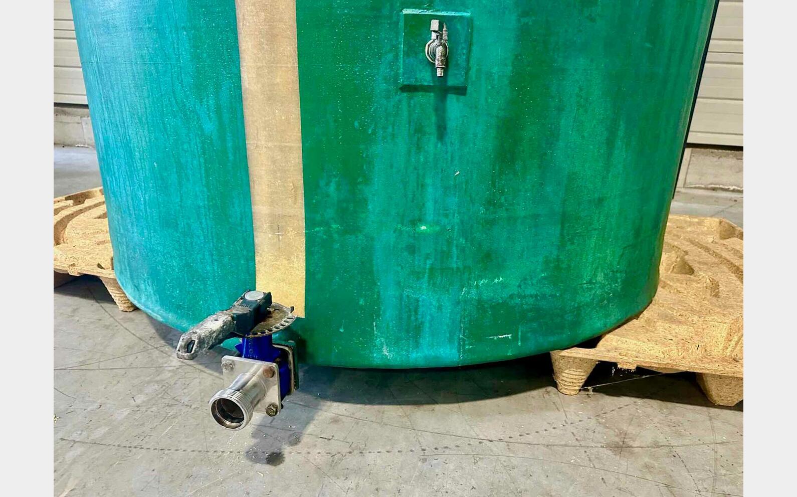 Cuve fibre - Chapeau flottant 60 HL (6 000 litres)