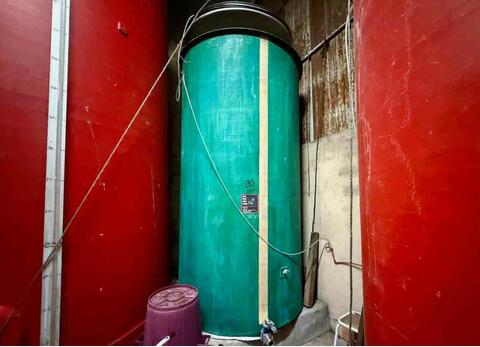 Fibreglass tank - Floating lid - Flat bottom