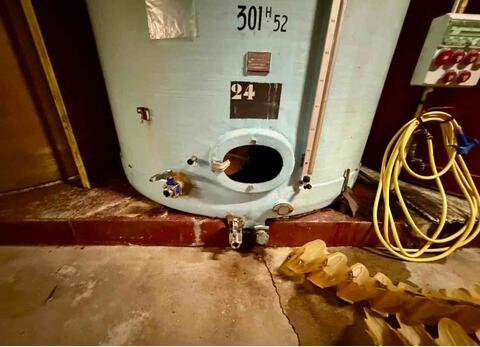 Fibreglass tank - Flat bottom with skid