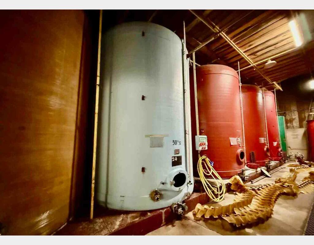 Fibreglass tank - Flat bottom with skid