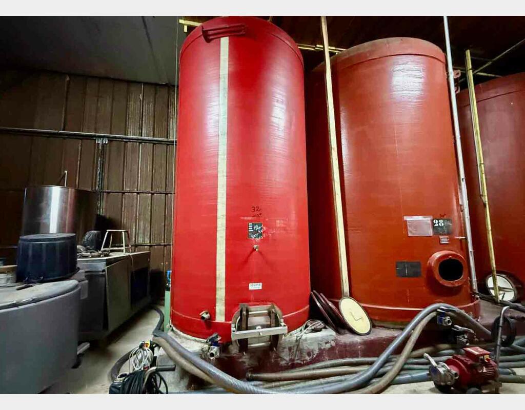 Fibreglass tank - Flat bottom 115 HL (11,500 litres) SODIPIA