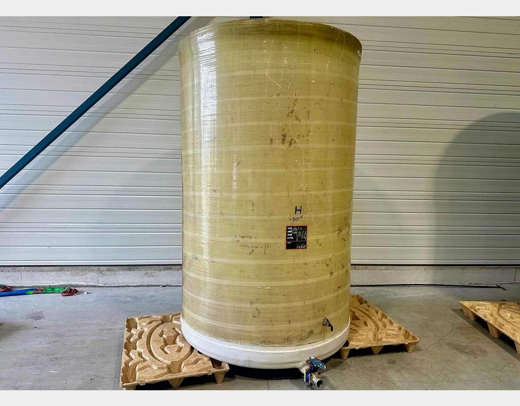 Fibre tank - Floating head 50 HL (5,000 litres)