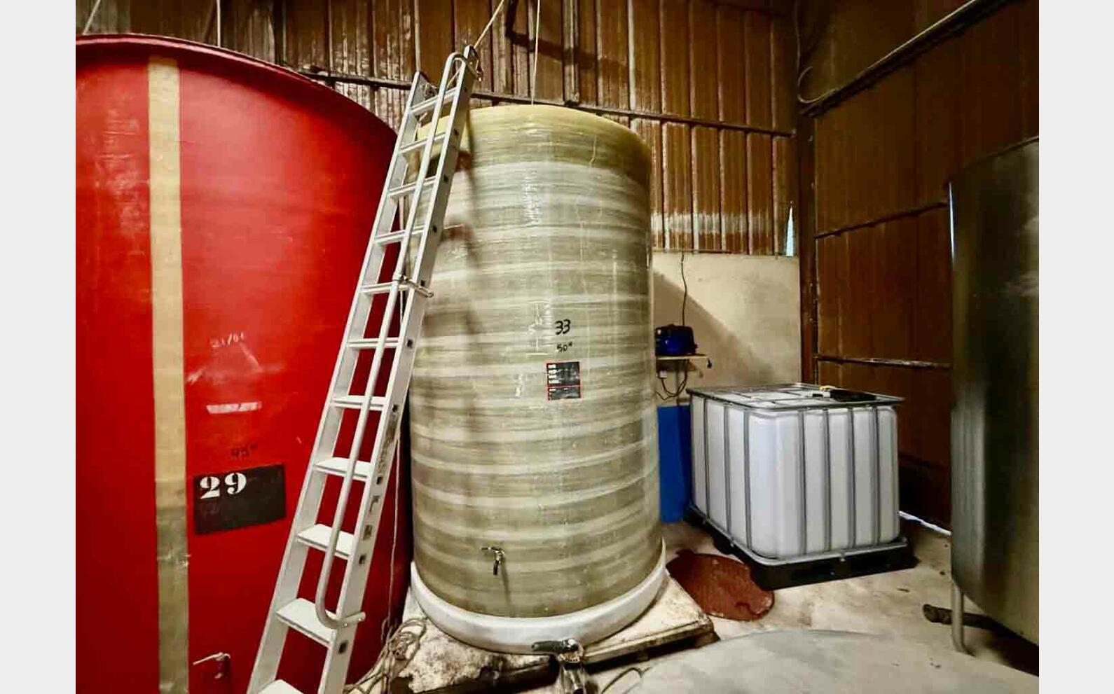 Cuve fibre - Chapeau flottant 50 HL (5 000 litres)
