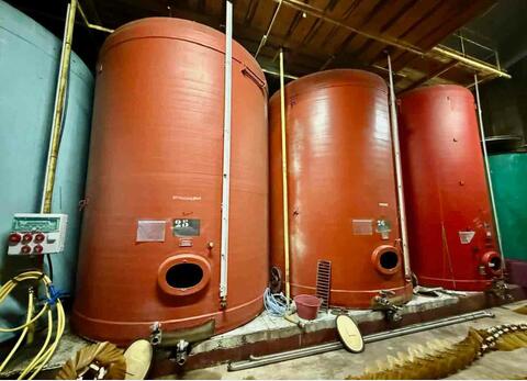 Fibreglass tank - Flat bottom with skid