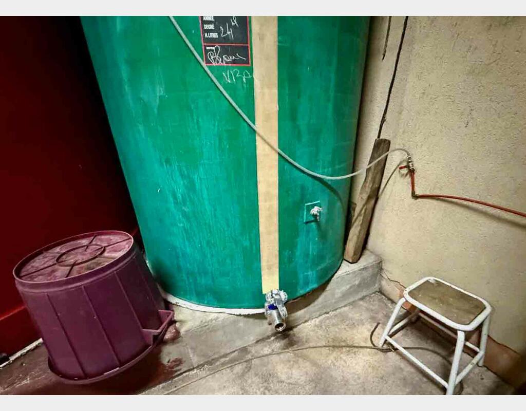 Fibreglass tank - Floating lid - Flat bottom