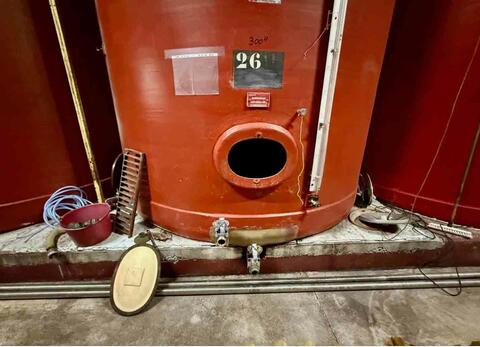 Fibreglass tank - Flat bottom with skid