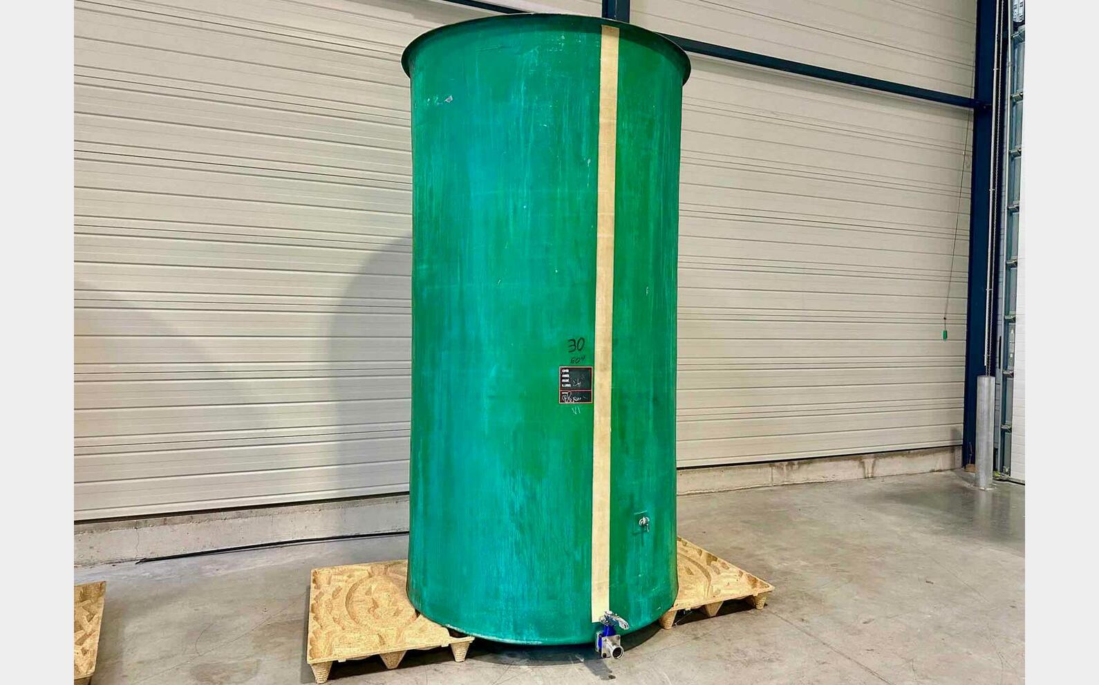 Cuve fibre - Chapeau flottant 60 HL (6 000 litres)