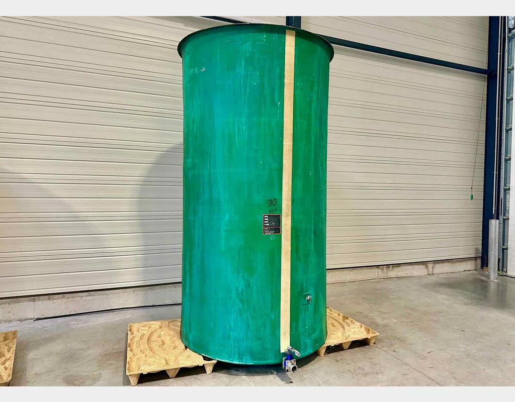 Fibreglass tank - Floating lid 60 HL (6,000 litres)