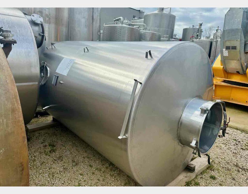 Cuve inox sur pieds - Stockage