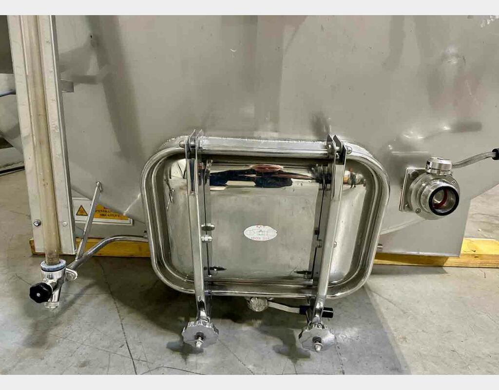 Cuve inox de vinification ROTOMATIC - Horizontale sur pieds
