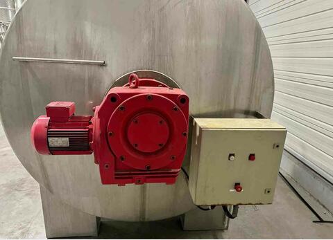 Cuve inox de vinification ROTOMATIC - Horizontale sur pieds