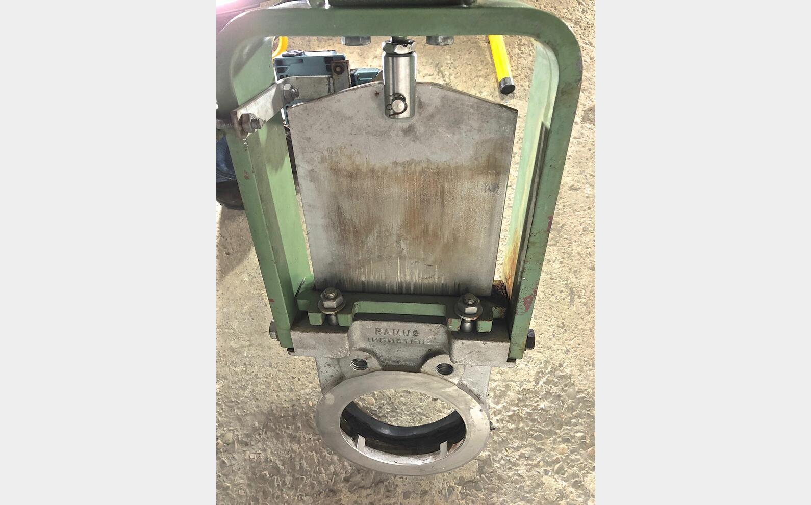 Vanne guillotine inox