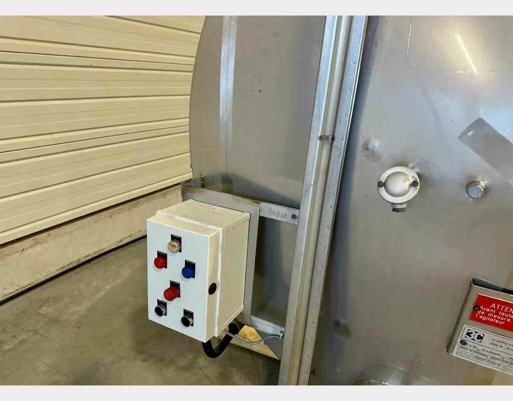 Cuve de Vinification ROTOMATIC - Horizontale sur pieds