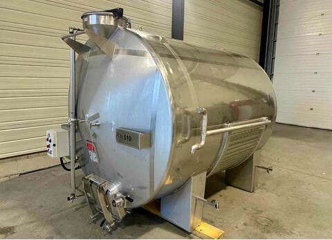 Cuve inox 316L horizontale ROTOMATIC 58 HL (5 800 litres) 3C