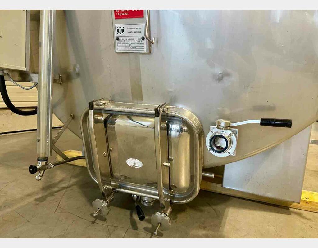 Cuve de Vinification ROTOMATIC - Horizontale sur pieds