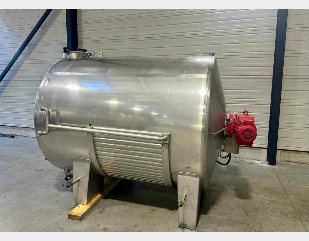Cuve de Vinification ROTOMATIC - Horizontale sur pieds