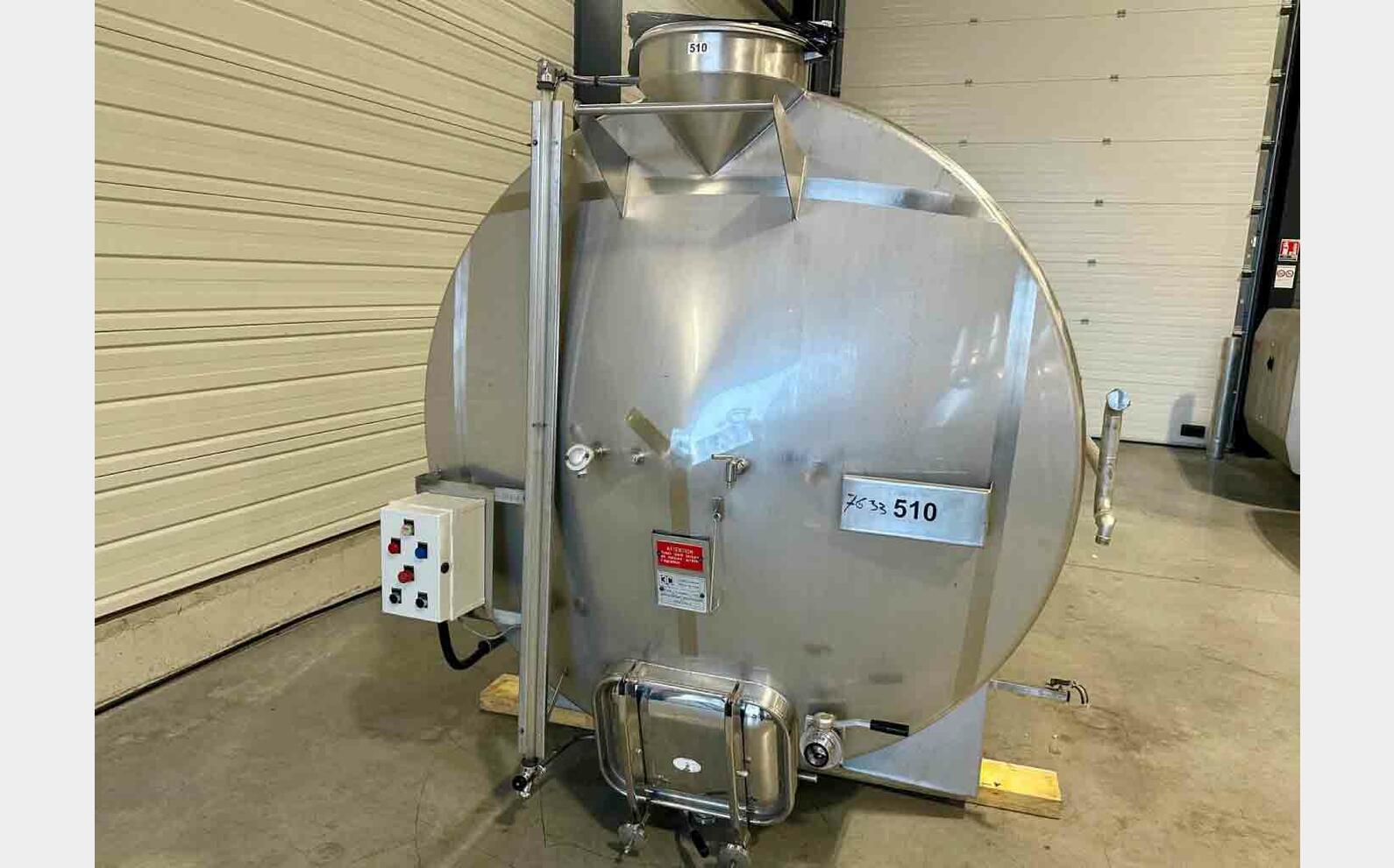 316L ss tank - ROTOMATIC 58 HL (5,800 litres) 3C