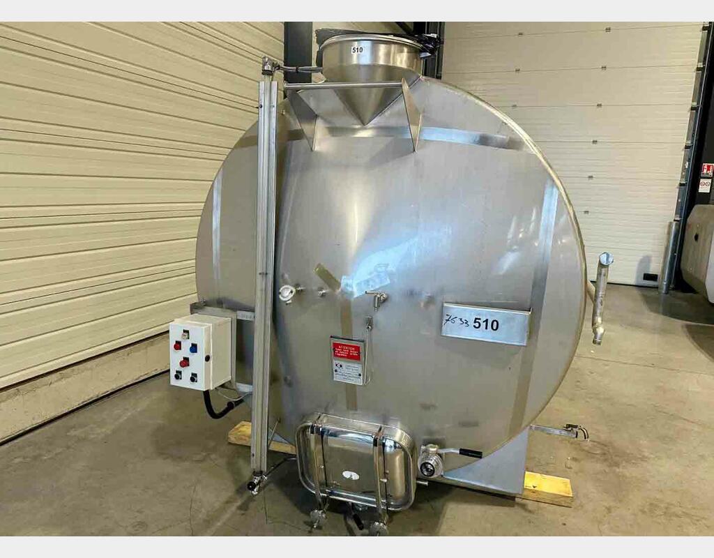 Cuve de Vinification ROTOMATIC - Horizontale sur pieds