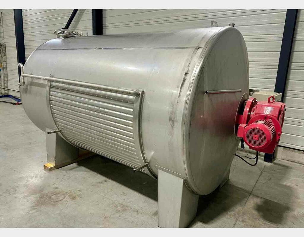 Cuve de Vinification ROTOMATIC - Horizontale sur pieds