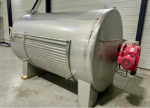 Cuve de Vinification ROTOMATIC - Horizontale sur pieds