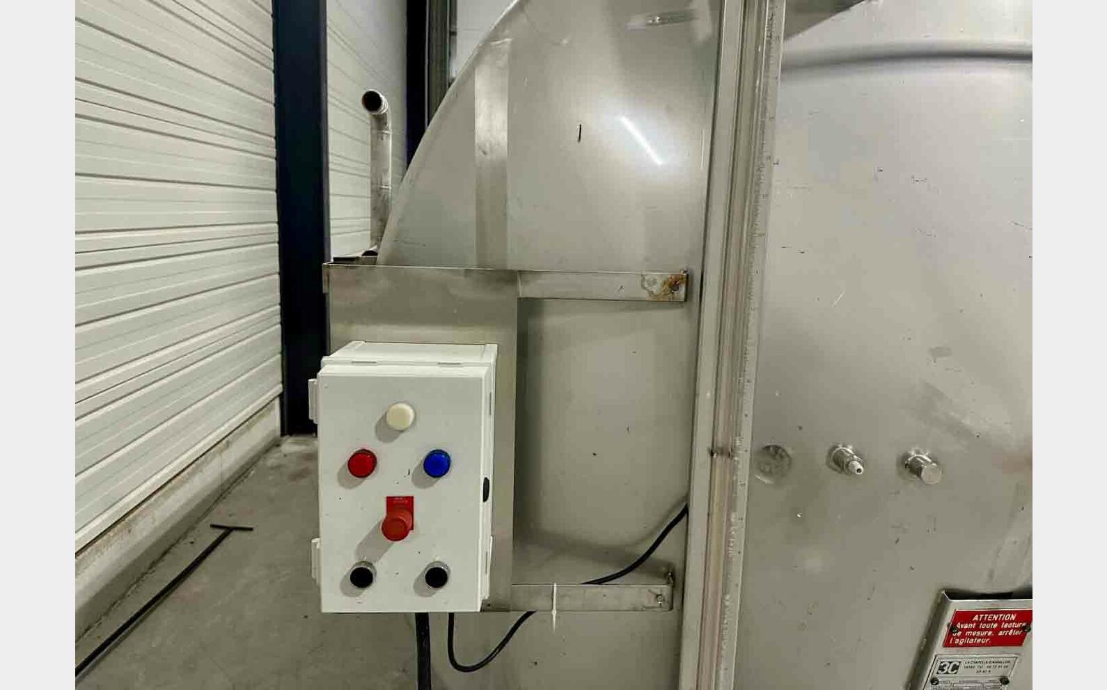 Cuve inox 316L horizontale ROTOMATIC 80 HL (8 000 litres) 3C
