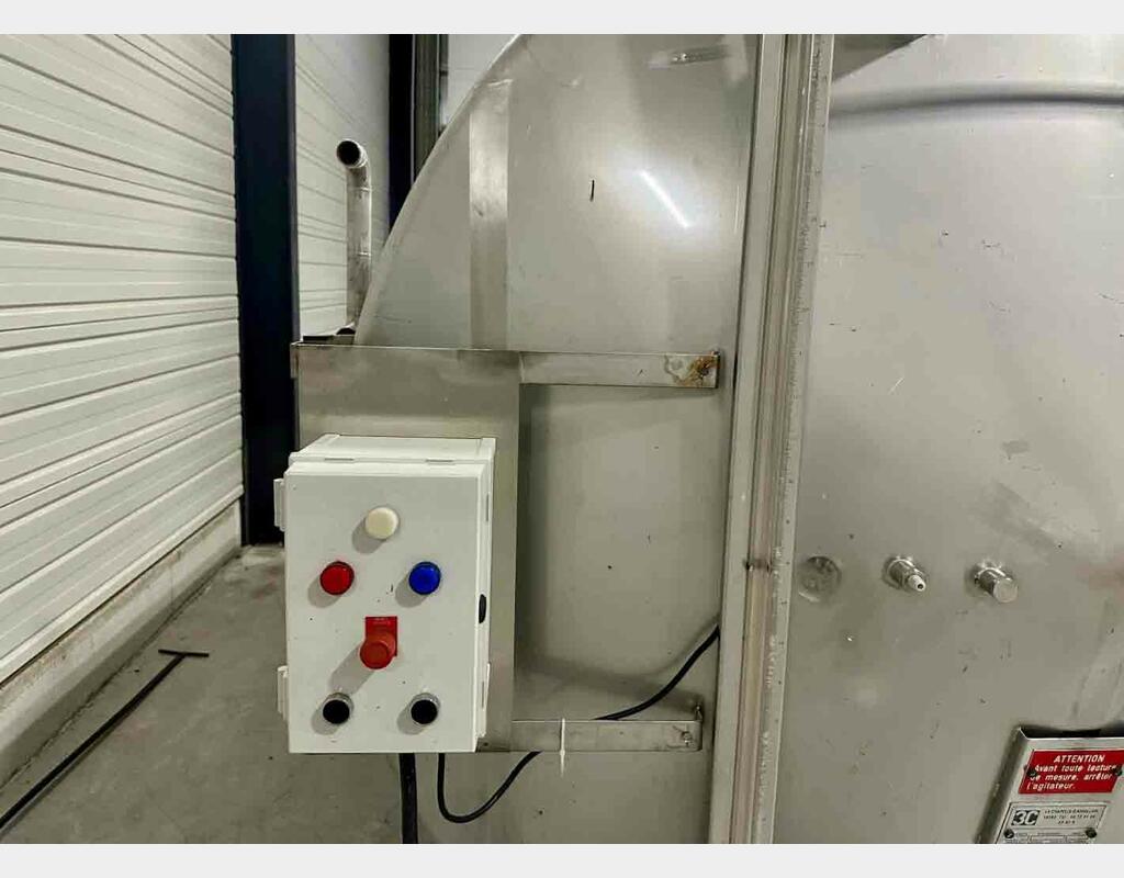 Cuve de Vinification ROTOMATIC - Horizontale sur pieds