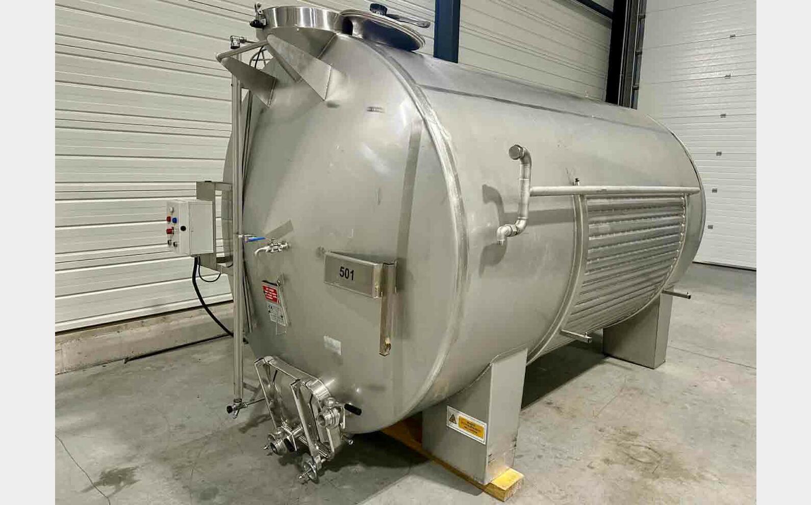 316L ss tank - ROTOMATIC 80 HL (8,000 litres) 3C
