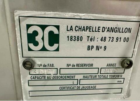 Cuve de Vinification ROTOMATIC - Horizontale sur pieds