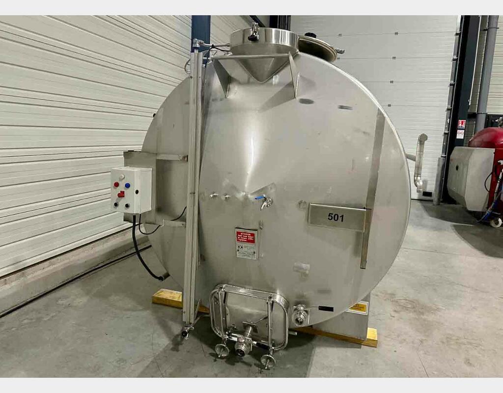 Cuve de Vinification ROTOMATIC - Horizontale sur pieds