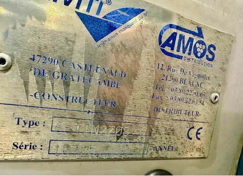 Table de tri - 2700 mm entre les axes