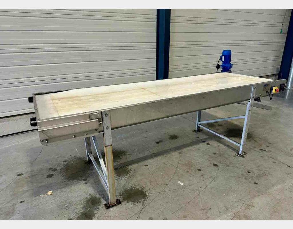 Table de tri - 2700 mm entre les axes