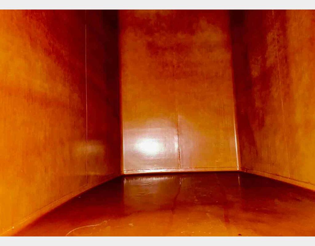 Cuve en acier rev&ecirc;tu - Fond plat