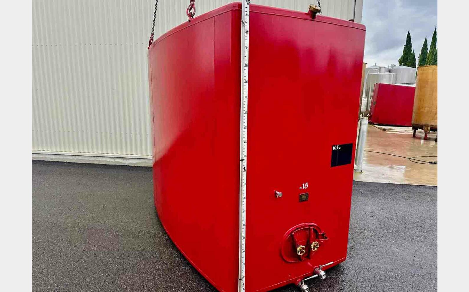 Coated steel tank - Flat bottom 103 HL (10,300 litres) BRAUTHITE