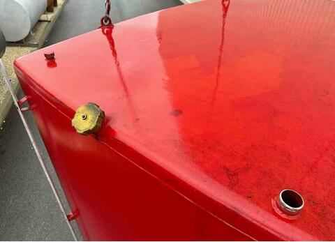 Cuve en acier revêtu - Fond plat