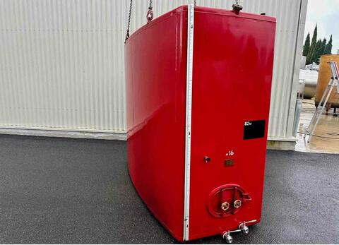 Cuve en acier revêtu - Fond plat