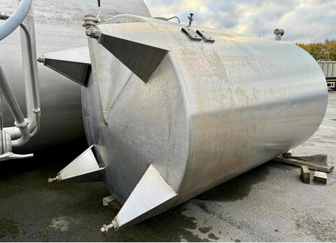 Cuve inox - Fond conique sur pieds