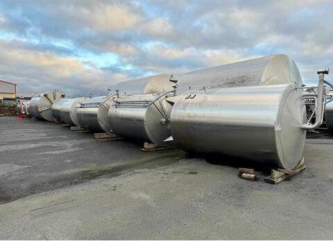 Cuve inox - Fond conique sur pieds