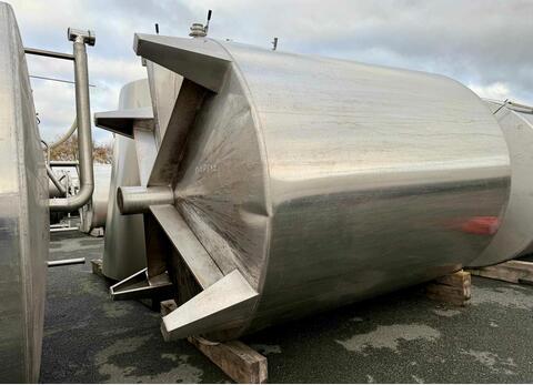 Cuve inox - Fond conique sur pieds