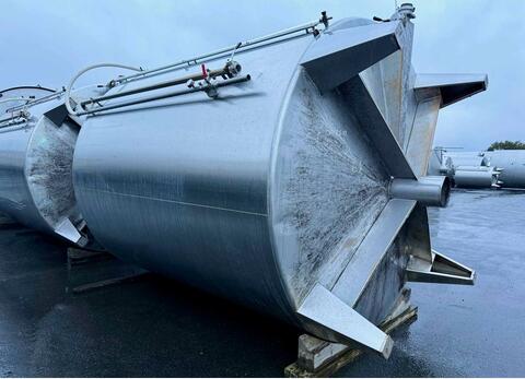 Cuve inox - Fond conique sur pieds