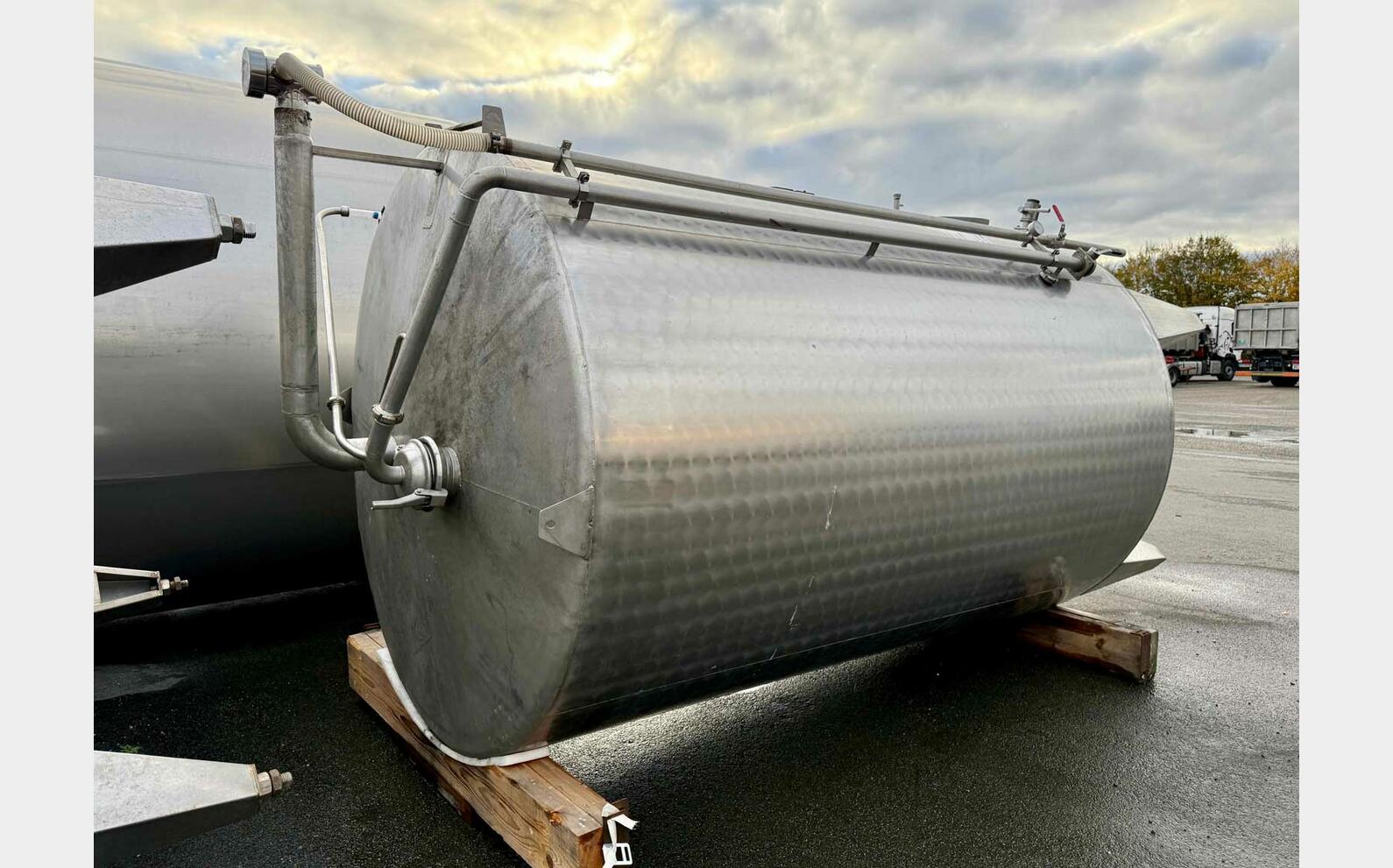 Ss tank - Bunghole 103 HL (10,300 litres) LAGOUARDE