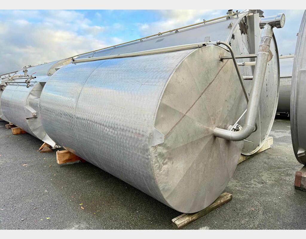 Ss tank - Bush-polished finish 88 HL (8,800 litres)